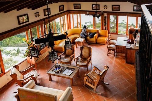 ล็อบบี้, Hotel Zocalo Campestre in กัวตาเป
