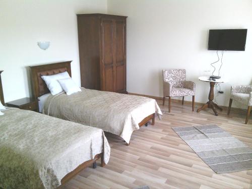 Koplietošanas atpūtas telpa ar TV, Pension Cetate Valcau de Sus in Bogisa