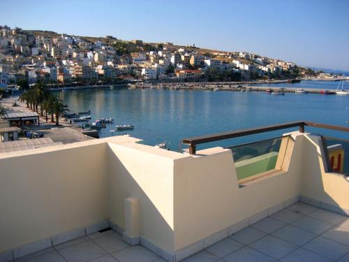 Exterior view, Elysee Hotel in Sitia