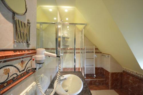Fürdőszoba, Kapitanshauser Boddenstrasse 29a-c in Gager / Rugen