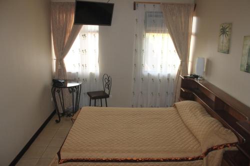 1 double bed