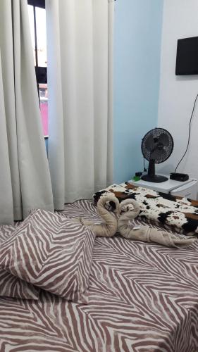 1 double bed