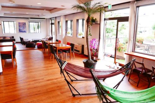 sala de TV, K's House Fuji View - Backpackers Hostel in Fujikawaguchiko