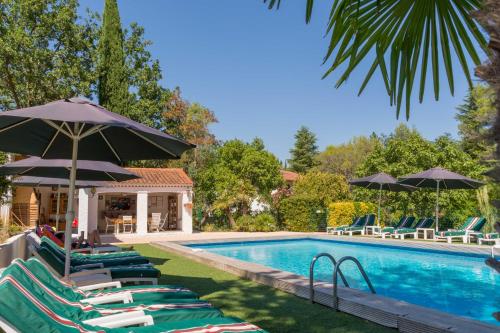 Zwembad, Residence Miro, gites climatises avec piscine et tennis in Les Arcs