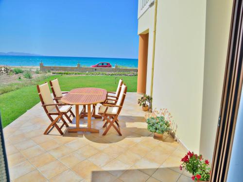 Balcony/terrace, Niriides Apartments in Mithimna