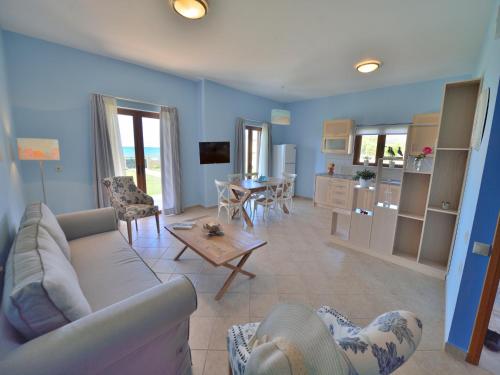 Kitchen, Niriides Apartments in Mithimna