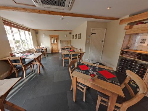Restaurant, The Saracens Head Inn in Monmouth
