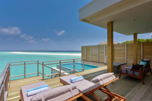 Balcony/terrace, Dhigali Maldives - A Premium All-Inclusive Resort in Raa Atoll
