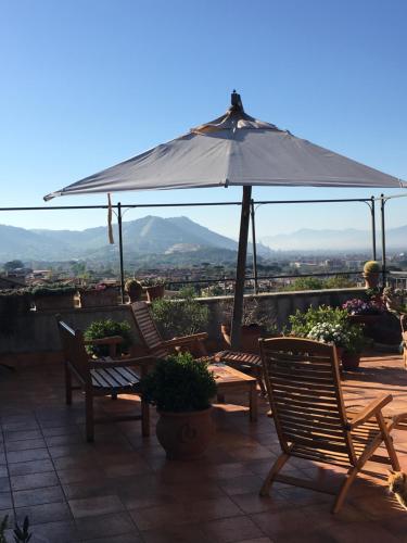 ระเบียง/ชานเรือน, บีบี มองต์อัลบาโน (BB MontAlbano) in กาแซร์โต