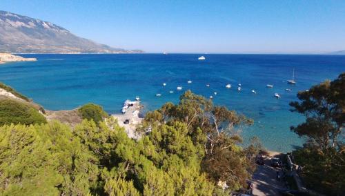 Utsikt, Panas Hotel in Kefalonia