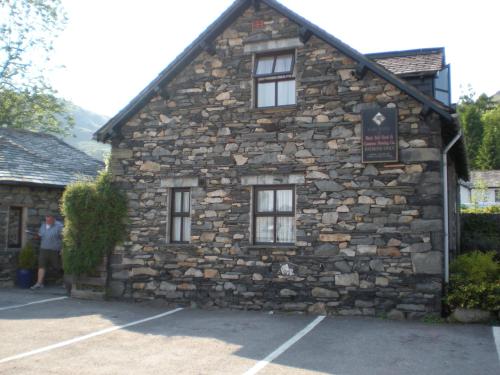 Exterior view, The Black Bull Inn and Hotel in Coniston