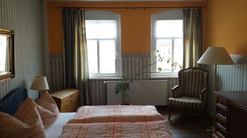 Rheinsberg Maisonette mit Blick auf Schloss-Park-See
