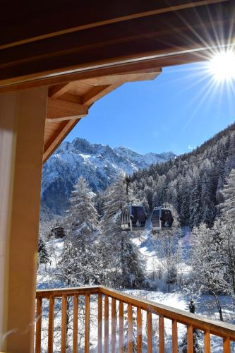 Kilátás, Hotel Garni Pegra in Ponte Di Legno