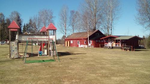 Playground, Camping Djupdalen in Framnäs