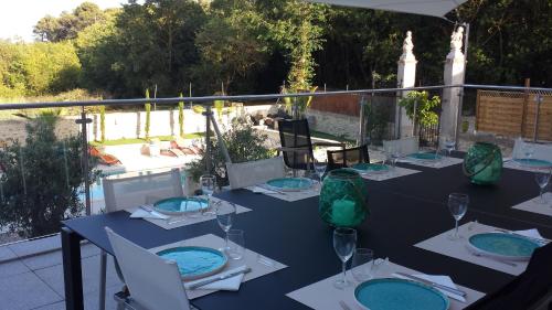 Balkons/terase, Le Clos des Troubadours in Pennautier