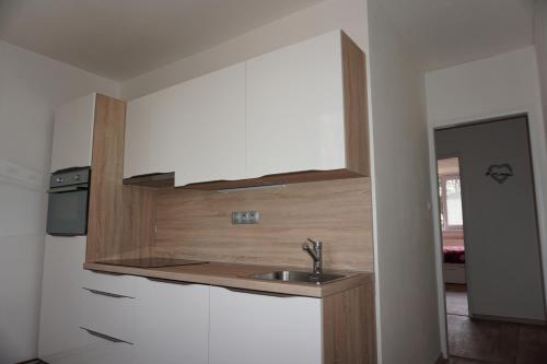 廚房, Apartman Relax Nova Pec Lipno in 新佩瓷