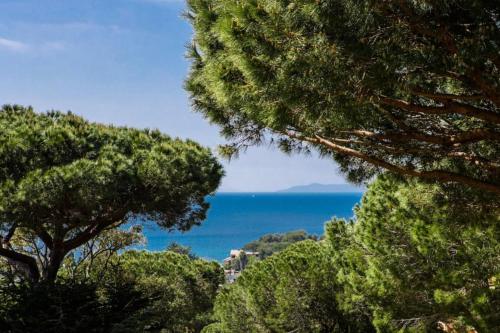 Gigaro: Petit mas terrasse vue mer