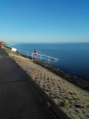 Am alten Siel in Wilhelmshaven, Deutschland