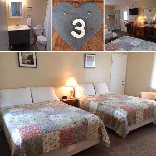 2 queen beds