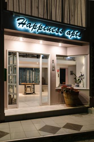 Exterior view, Happiness Apartments in Hersonissos