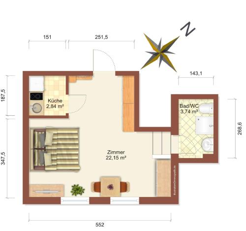 Ferienwohnung Kruppa 3.9km von Dörnick entfernt