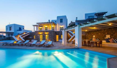 Villa Enthera Mykonos – khách sạn tại Houlakia