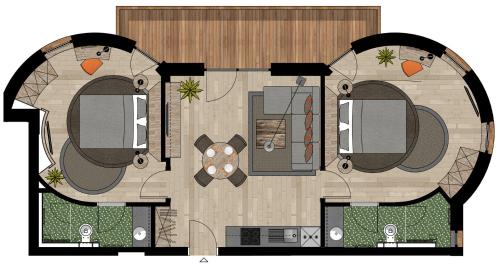 Economy Two-Bedroom Apartment