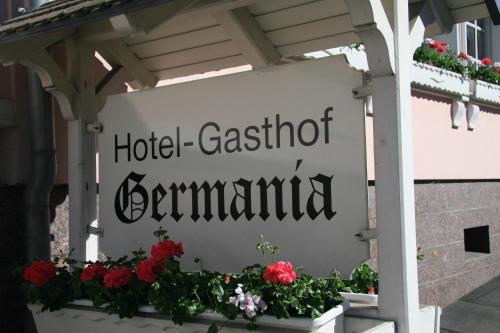 Entrance, Hotel Germania in Stadtallendorf