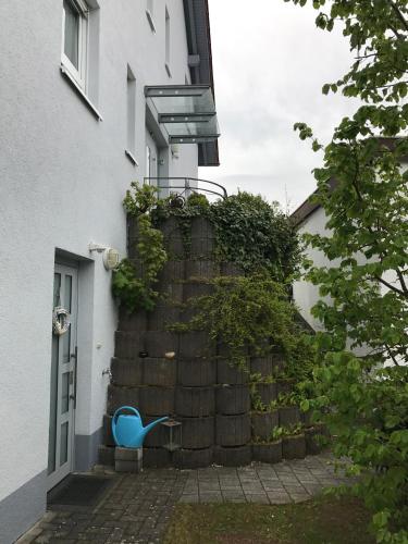 Bejárat, Ferienwohnung Happiness Schlafzimmer 2026 renoviert mit neuem Boxspringbett in Homburg