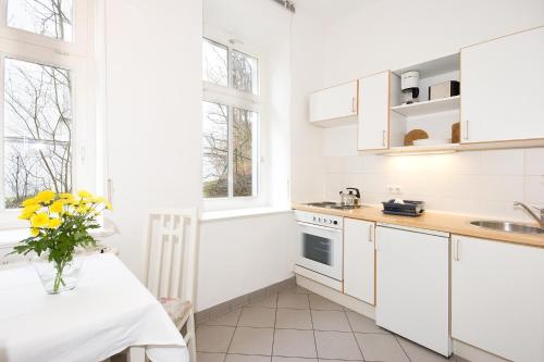 Kitchen, Dunenhaus Sellin in Ostseebad Sellin