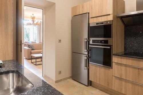 кухня, Villa Odette in Довиль