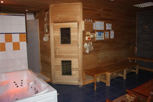 Szauna, Sporthotel BK Pod Lipou in Vědomice