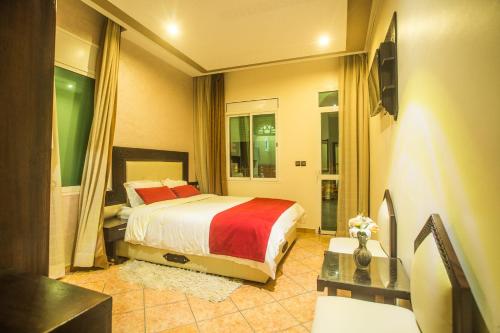 1 double bed