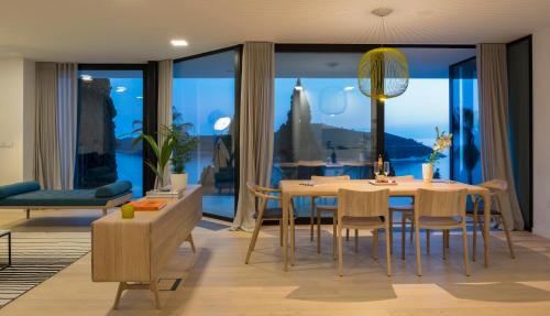 Private Entrance - Three-Bedroom Apartment with Balcony and Sea View image 10