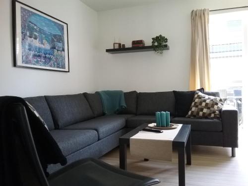 صالة مشتركة/ منطقة التلفزيون, Hals Hotel ferielejlighed in Hals