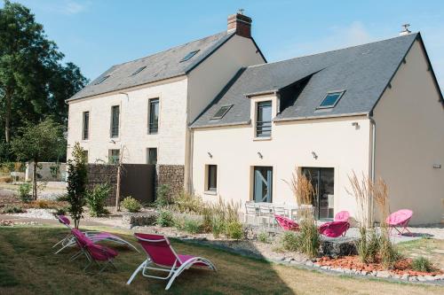 bayeux maison pierre 3 chambres gîte à louer Cristot