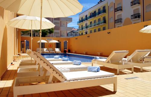 Swimming pool, Hotel Apolo in Vila Real de Santo Antonio