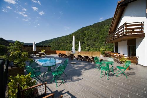Balkons/terase, Hostal Rural Salazar in Oronz