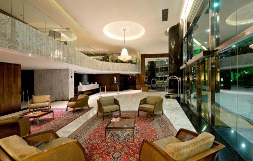 Lobby, Majestic Palace Hotel in Florianopolis