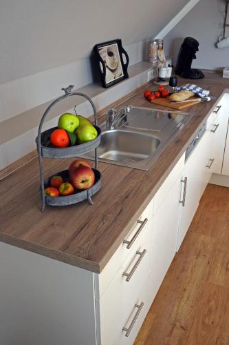 Kitchen, Ferienwohnung Maarland in Schalkenmehren
