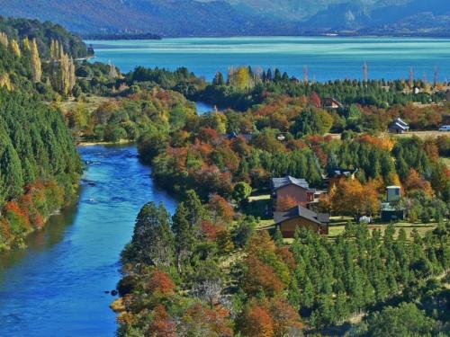 A szálláshely kívülről, Inpeuma meliquina in Villa Lago Meliquina