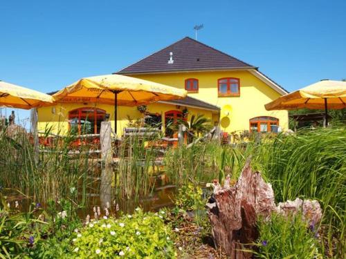 Viesnīcas āriene, Landhotel Zum Honigdieb in Ribnitz-Damgarten
