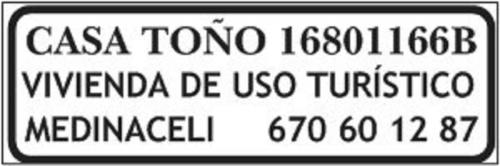  Casa Toño in Medinaceli