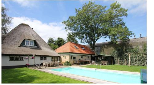 Swimming pool, Butterfly Cottage in Wijdenes