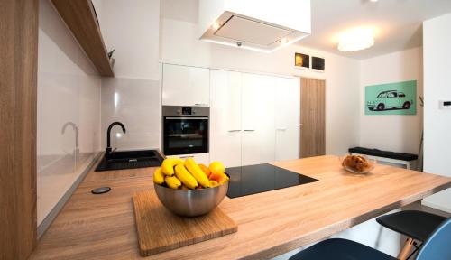 Konyha, Apartment Morska vila in Znjan