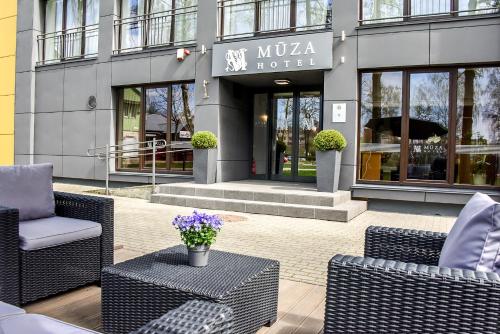 Sissepääs, Muza Hotel in Palanga