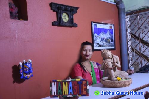 Entrance, Subha Guest House in Bhaktapur