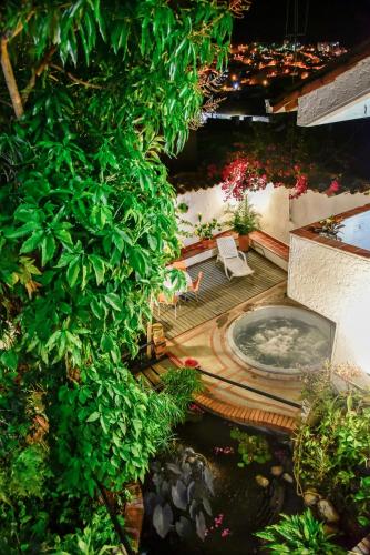 Garden, Macondo Hostel in San Gil