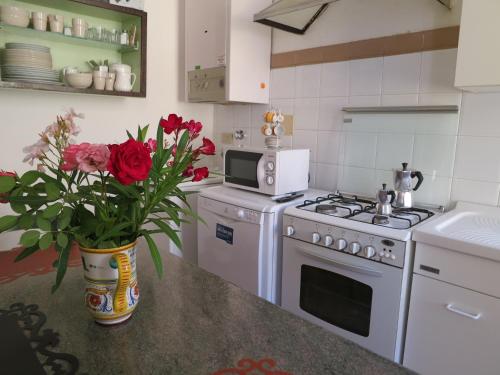 Kitchen, Casa Della Zia, Bologna by Short Holidays in Saragozza