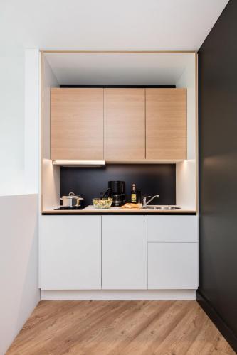 keuken, smartments Berlin City West in Berlin